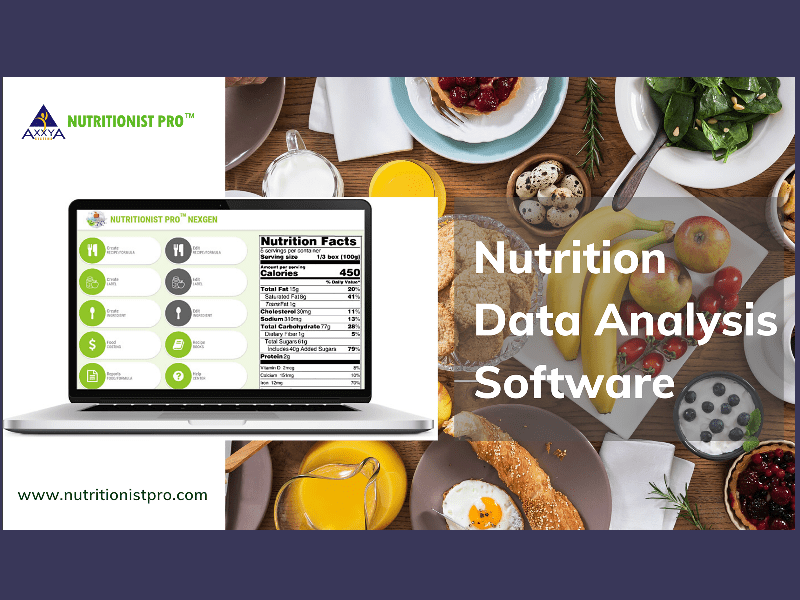Choosing Fast, Efficient Nutritional Data Analysis Software to Determine Nutrient Contents